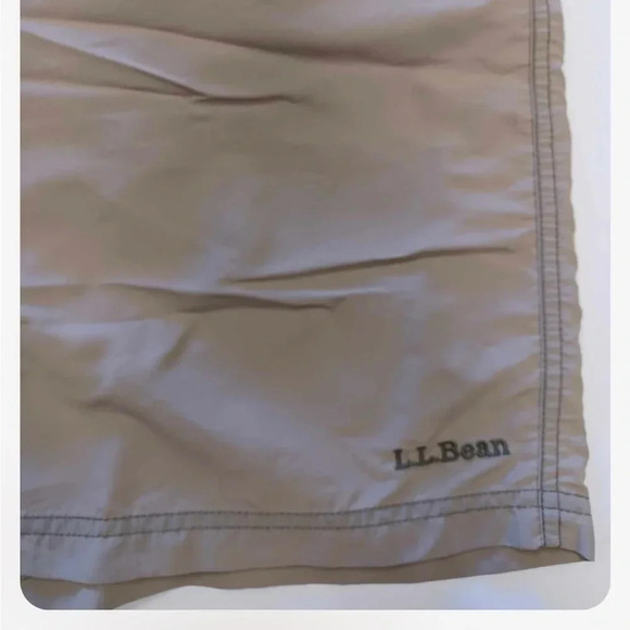L.L.Bean Tan Swim Shorts Trunks Size  XXL - Picture 10 of 10